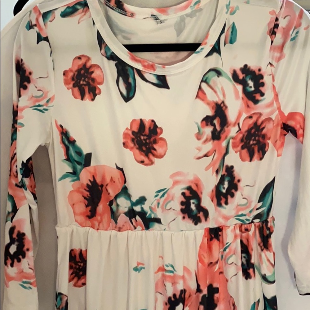 Floral maxi dress